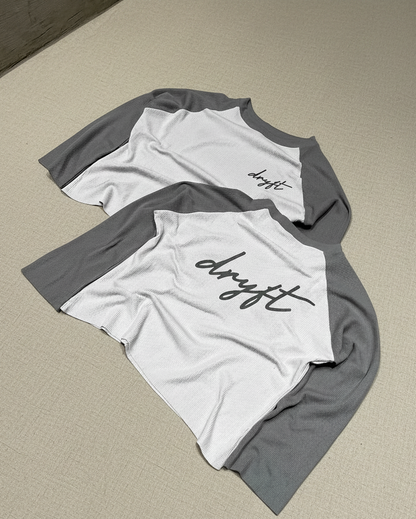 Raglan Waffle Grey T-Shirt